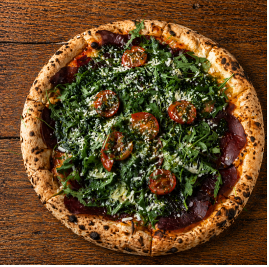 13B. BRESAOLA PIZZA